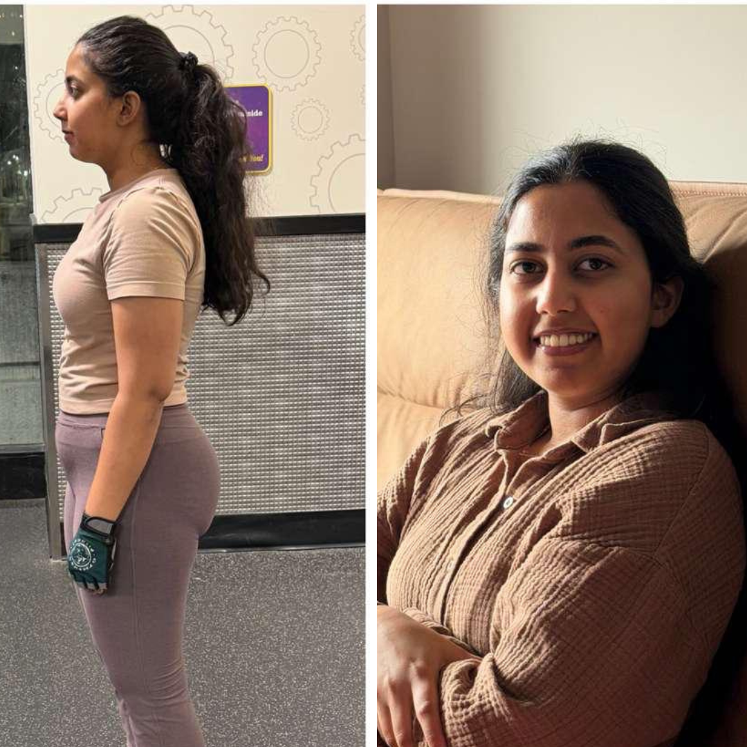 client testimonial before and after one program, nutrition in sync