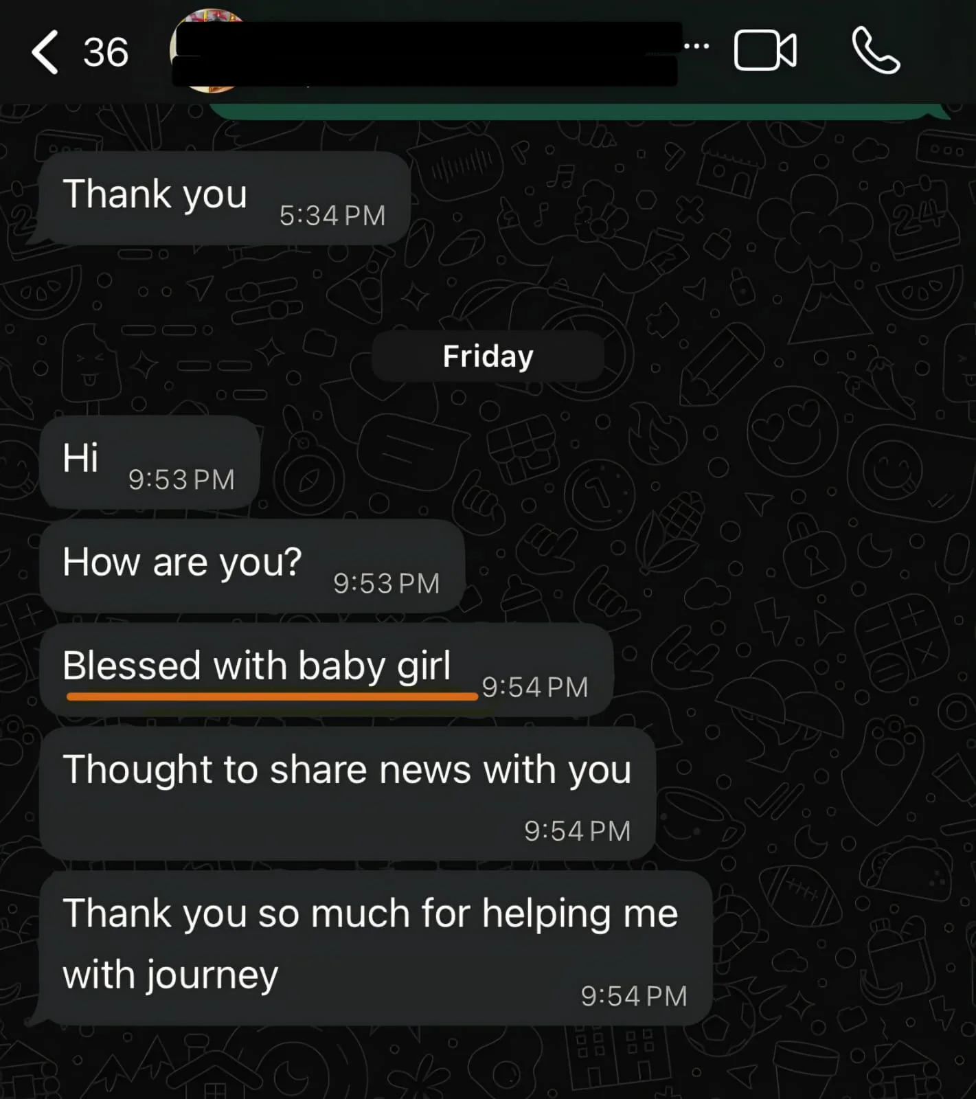 Client feedback after one program