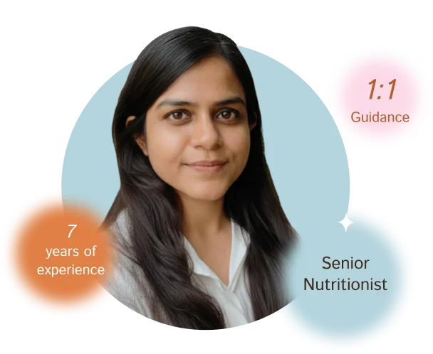 Aditi Vasanjee, Senior Nutritionist, 7 years of experience